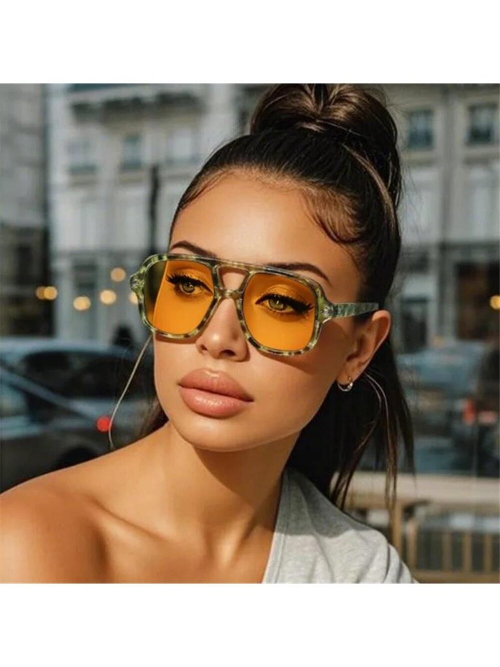 Retro  Square Sunglasses